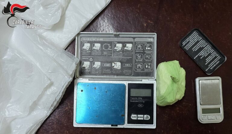 foto stupefacente Palagiano