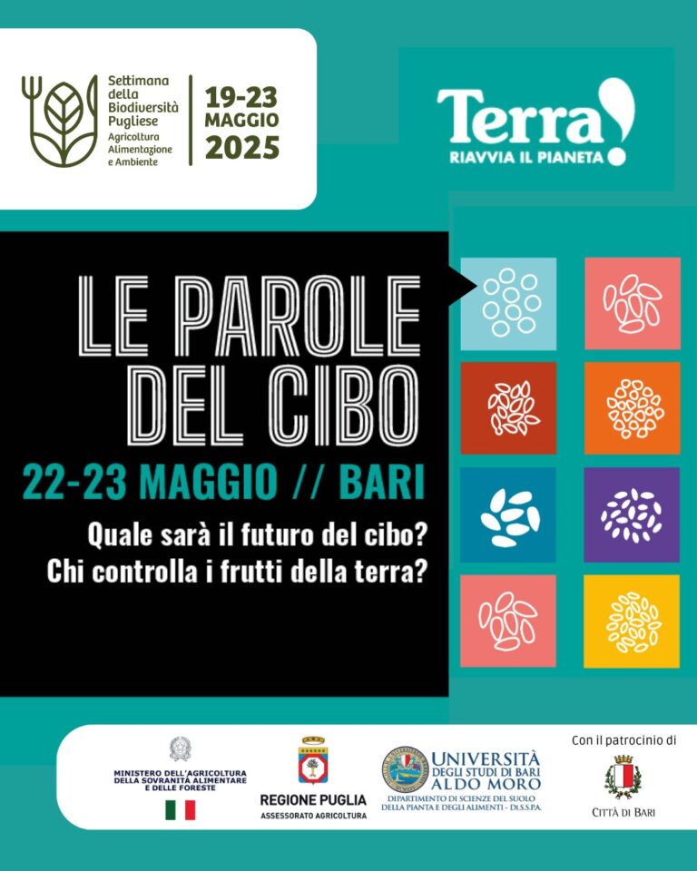 CARD SOCIAL LE PAROLE DEL CIBO 2025