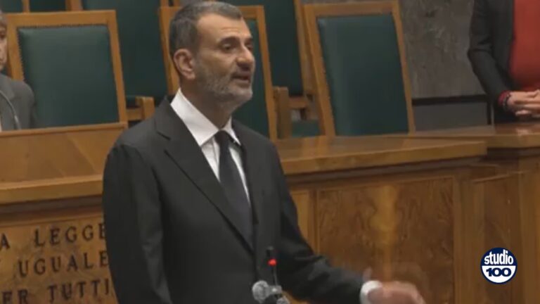 DISCORSO INSEDIAMENTO DECARO