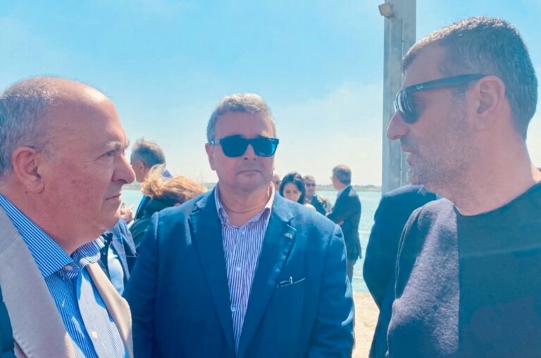 Rubino e D'Amico con Decaro